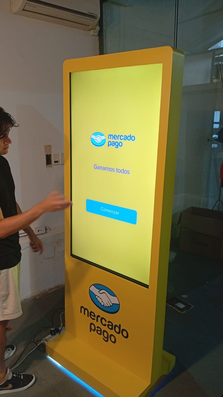 Mercado Pago: experiencias interactivas, vista principal