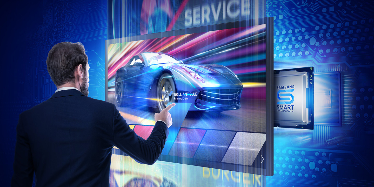 Monitor Profesional Táctil Samsung