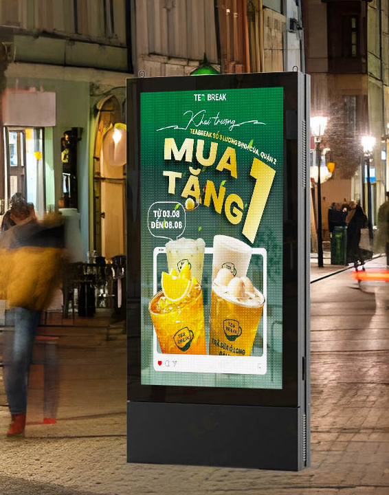 Tótem LED Outdoor - Vista 3