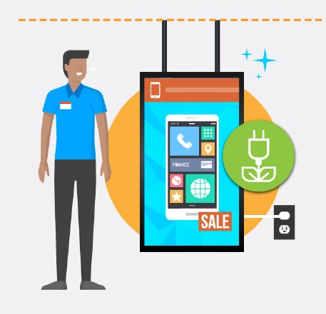 Vidriera Digital Samsung